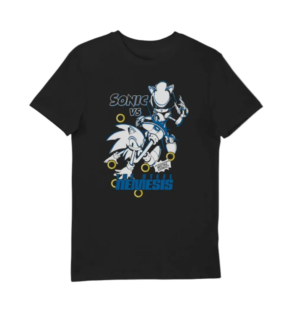 Sonic The Hedgehog Vs Metal Sonic T-shirt