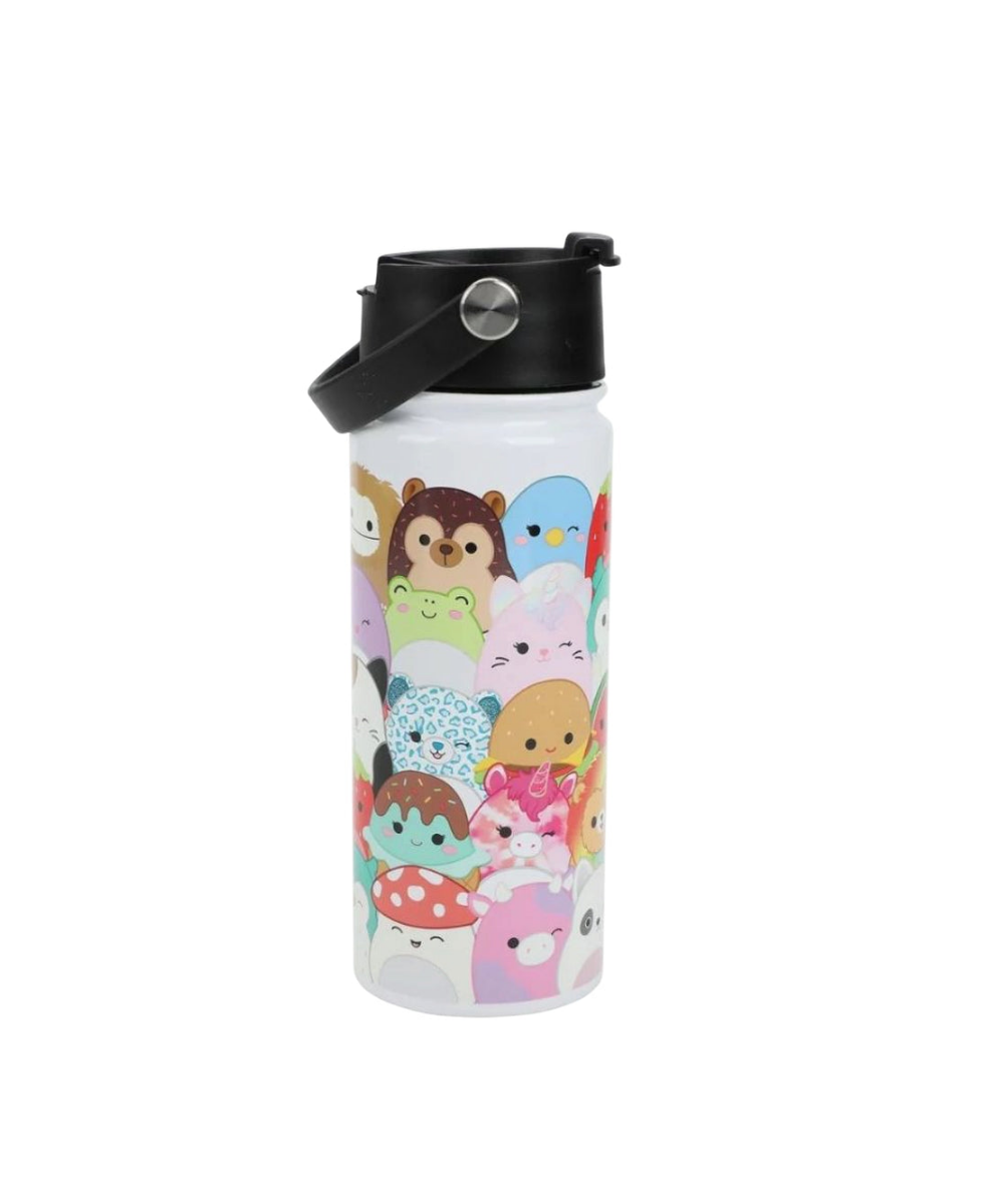 Squishmallows Stacked Characters Stainless Steel Water Bottle