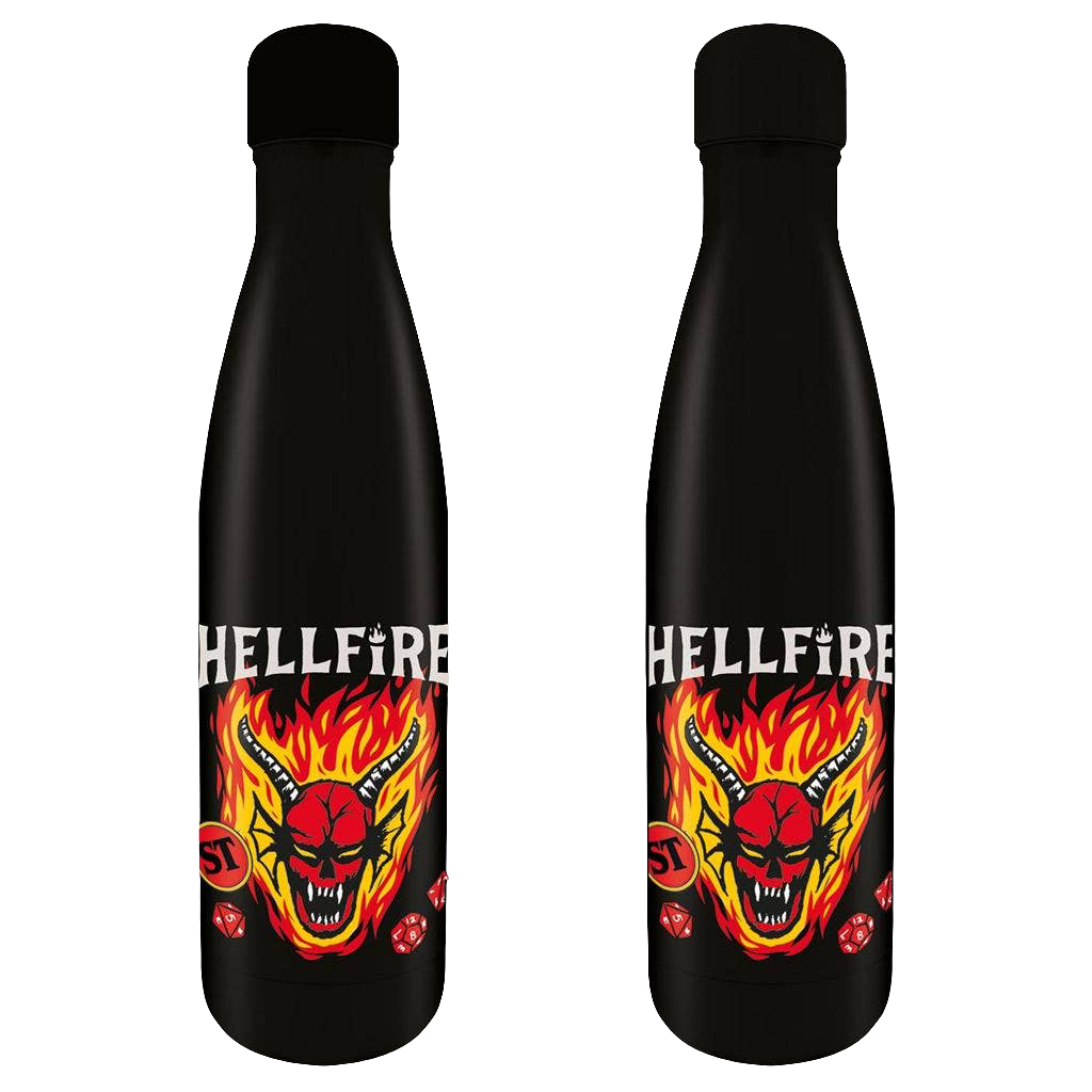 Stranger Things S4 (Hellfire Club) Metal Drinks Bottle