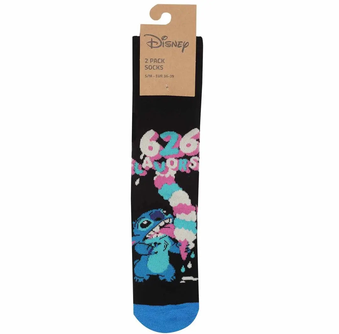 Disney Stitch Socks 2Pck