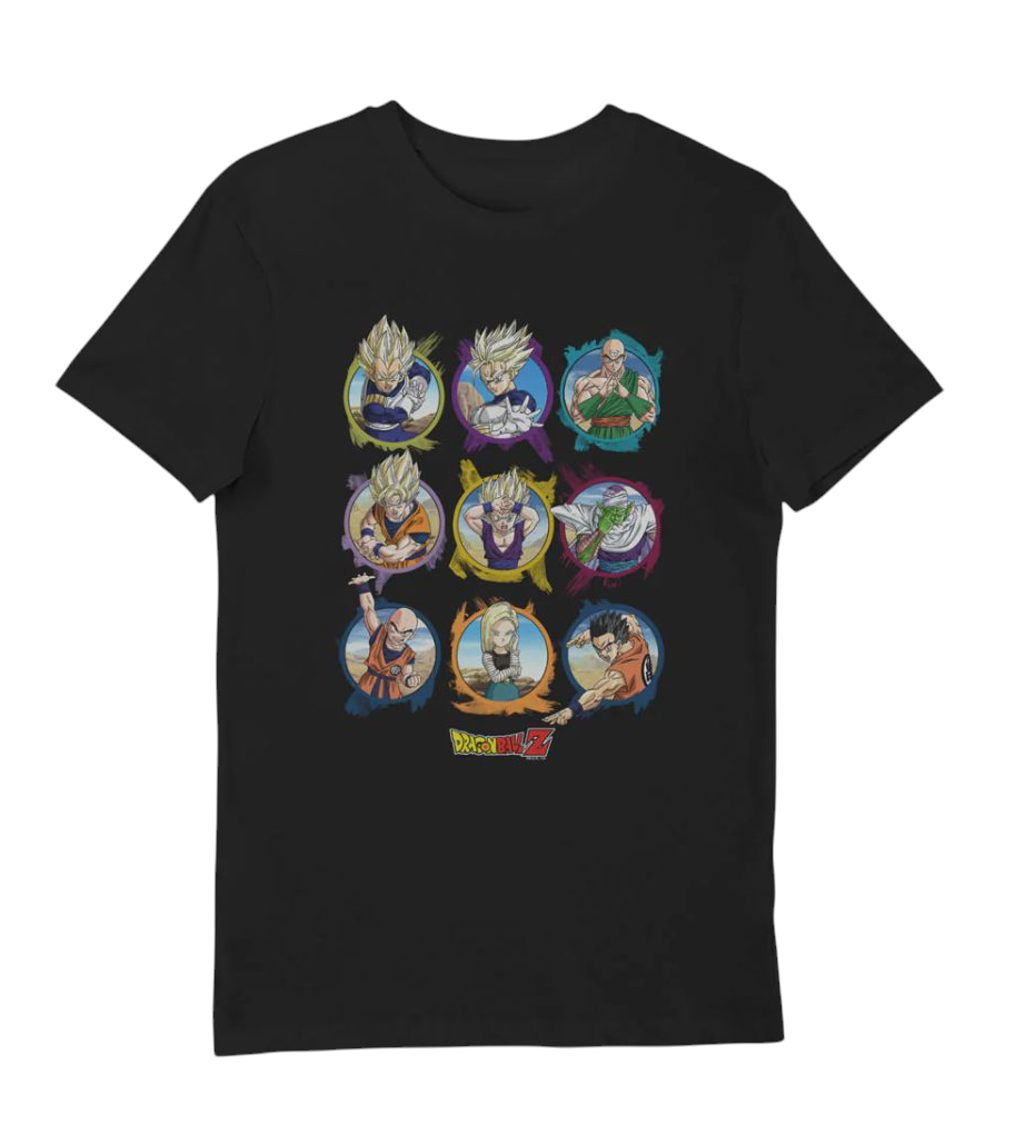 Dragon Ball Z (Character Circles) T-shirt