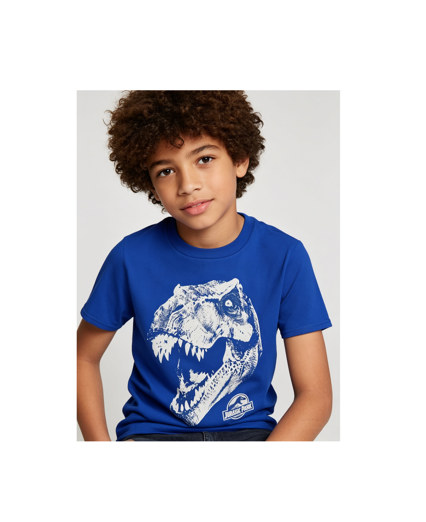 Big Kids Jurassic Park 'T-rex' T-shirt (Young Large)