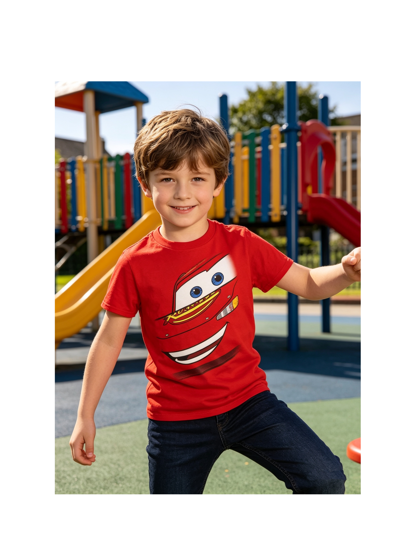 Kids Disney Pixar Cars 'Lightning McQueen' T-shirt (4yrs)