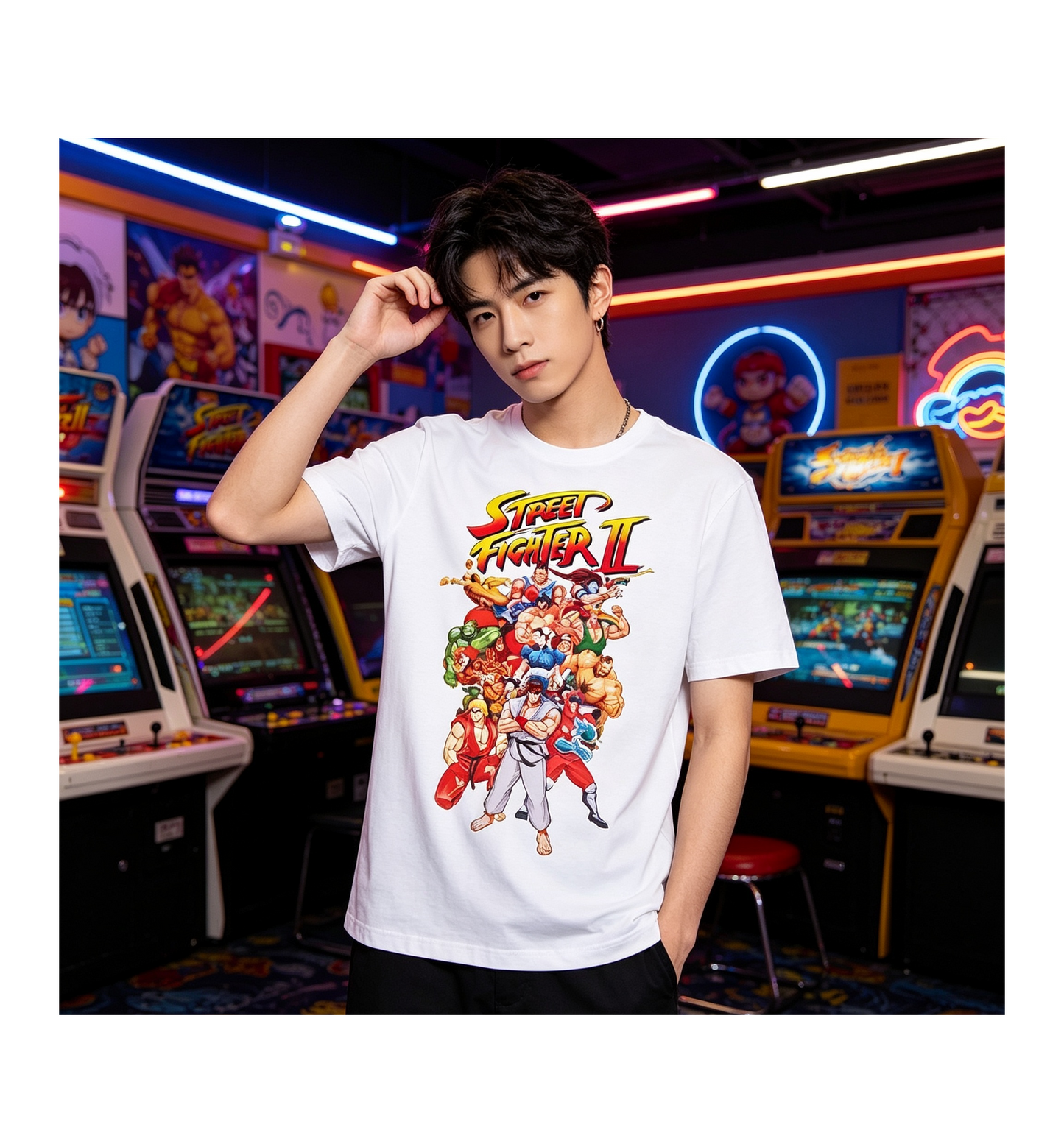 Street Fighter 2 T-shirt (Large)