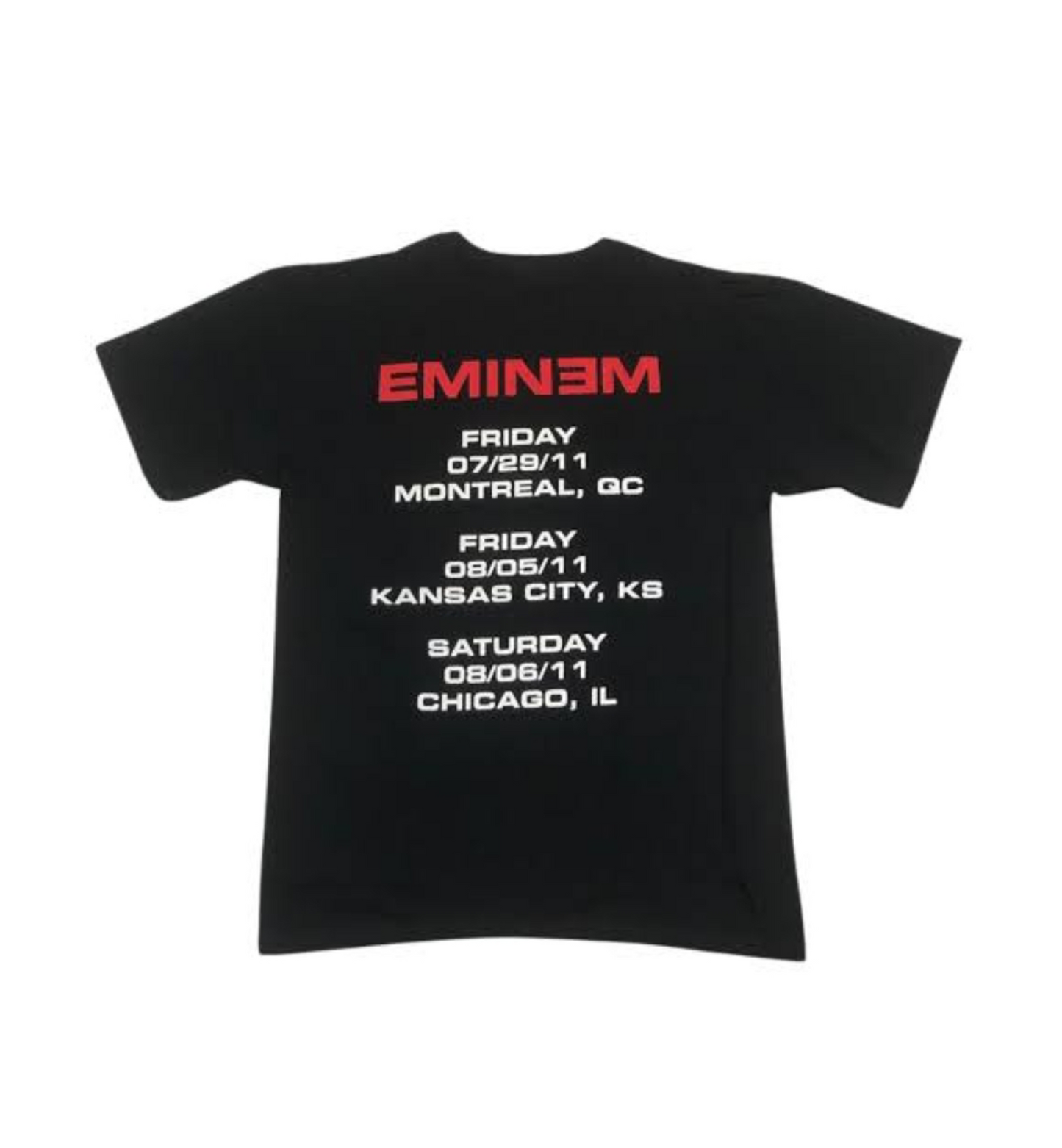 Eminem 2011 Tour T-shirt