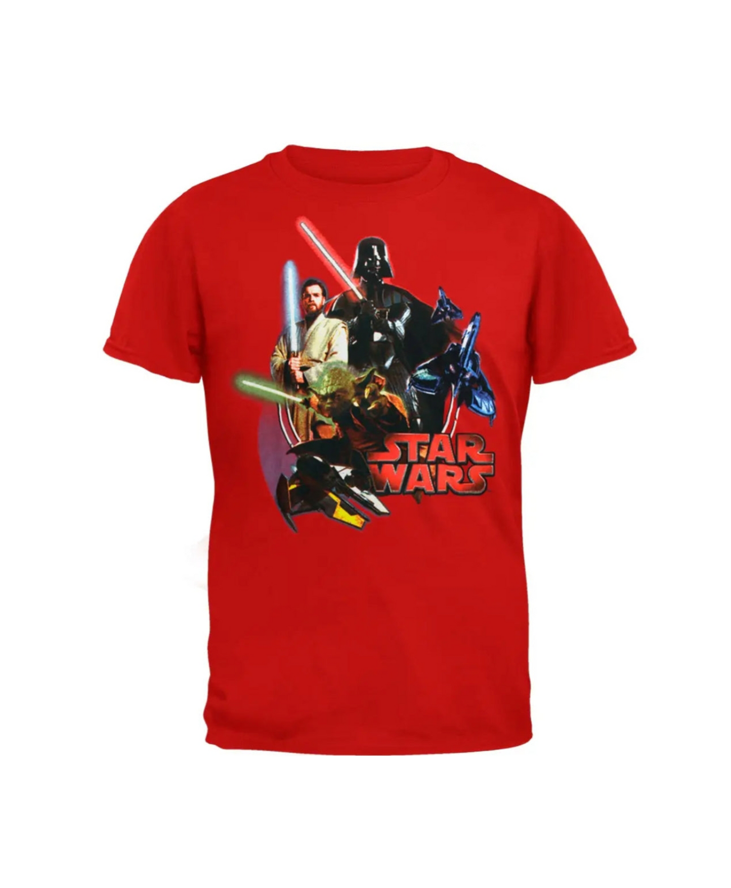Kids Star Wars Light & Dark Side Poster T-shirt