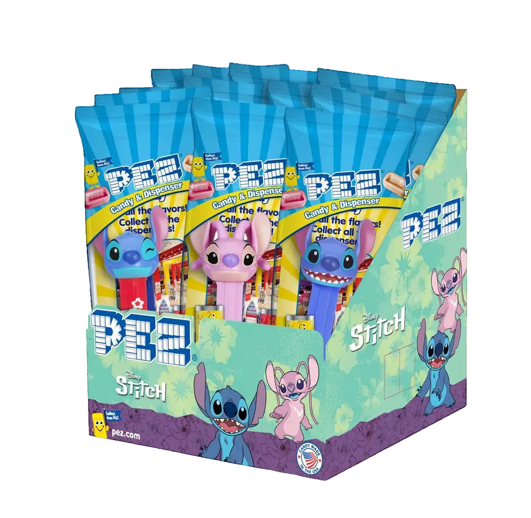 Stitch And Angel Pez candy Dispenser