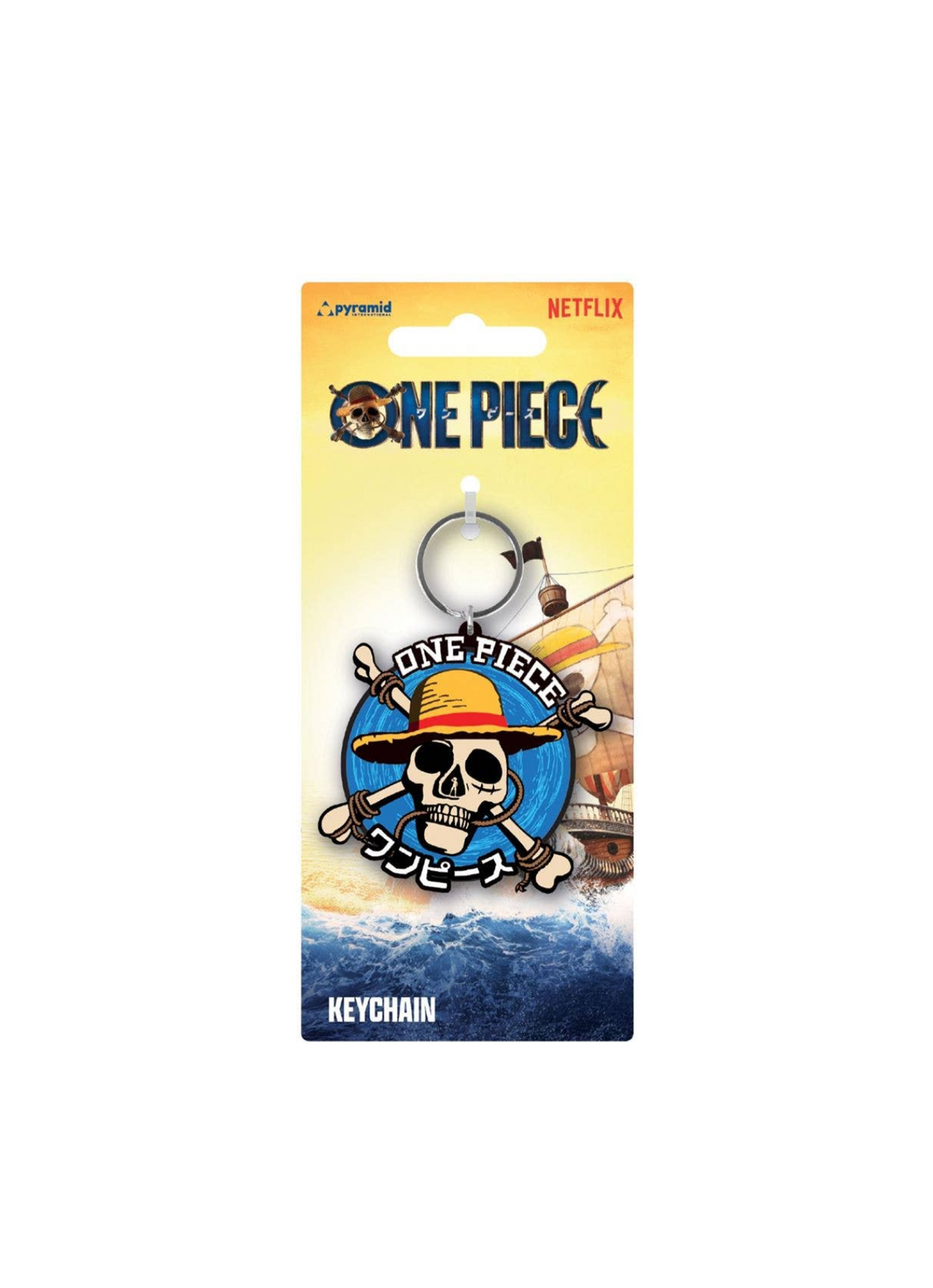 One Piece Pirate Warriors Live Action Keyring