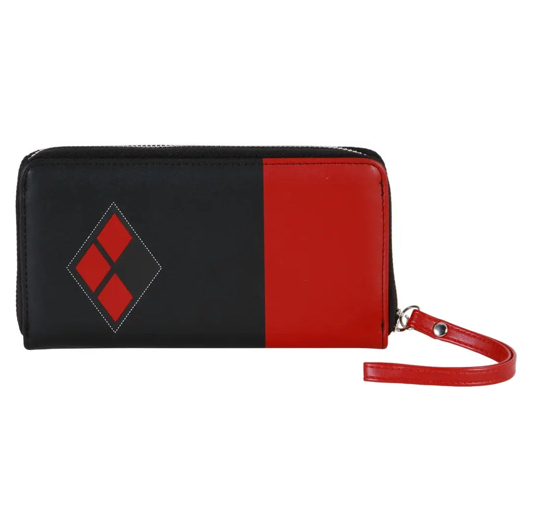 Harley Quinn Black & Red Purse