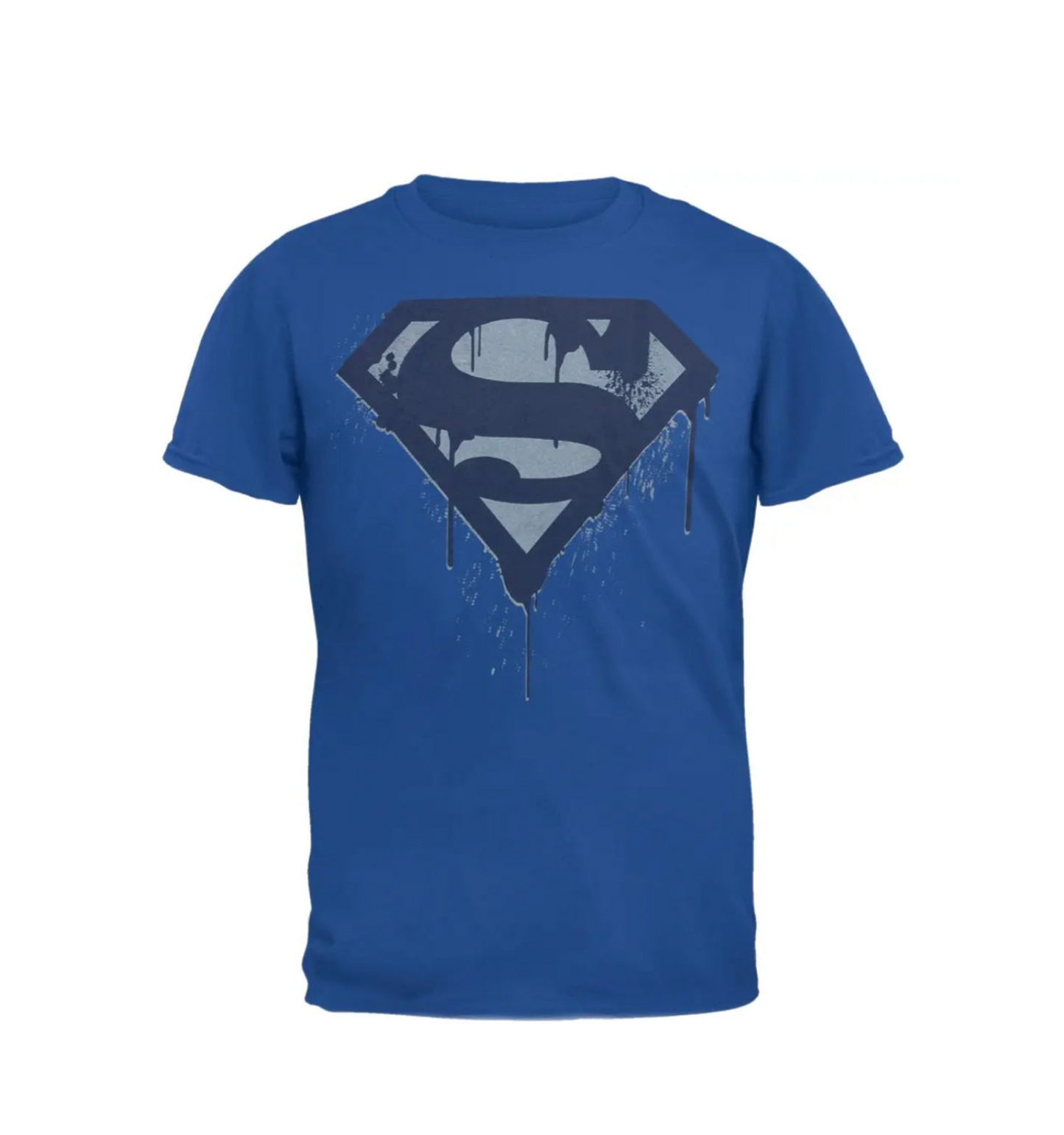 Big Kids - Superman Dripping Logo T-shirt