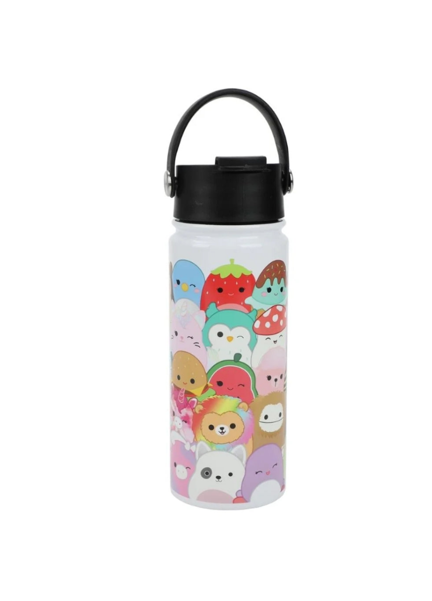 Squishmallows (Stacked Characters) Stainless Steel Water Bottle