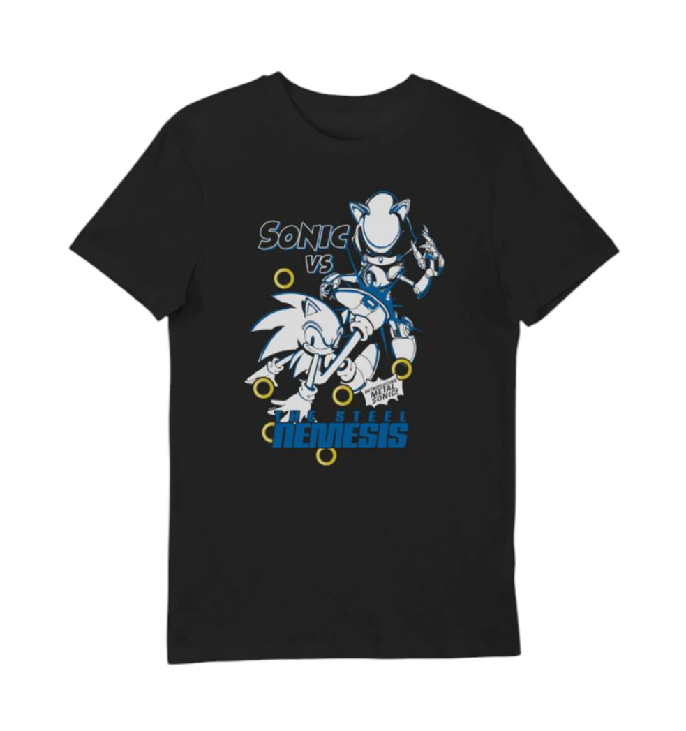 Sonic The Hedgehog Vs Metal Sonic T-shirt