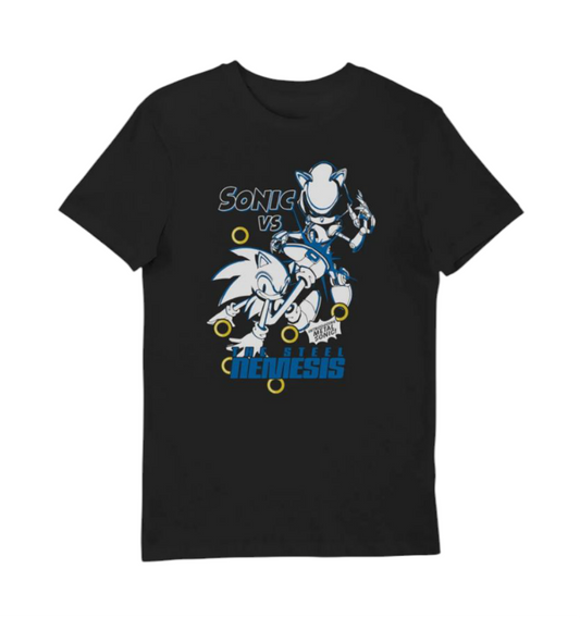 Sonic The Hedgehog Vs Metal Sonic T-shirt