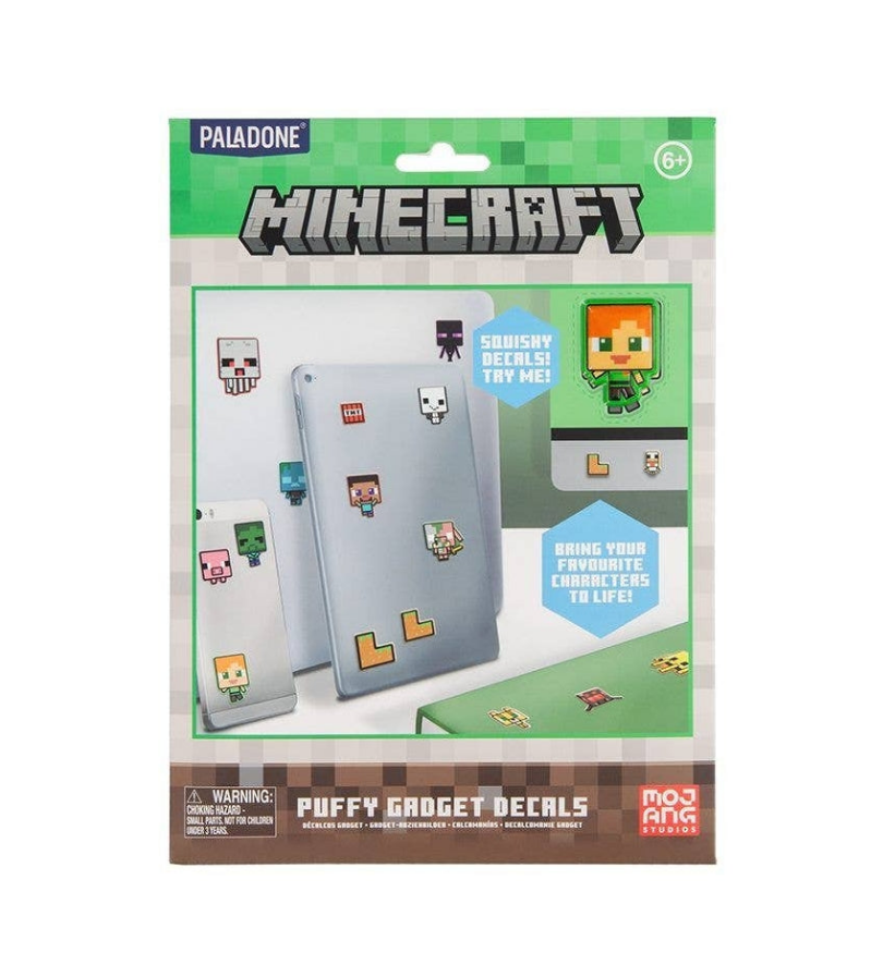 Minecraft Puffy Gadget Decal Stickers