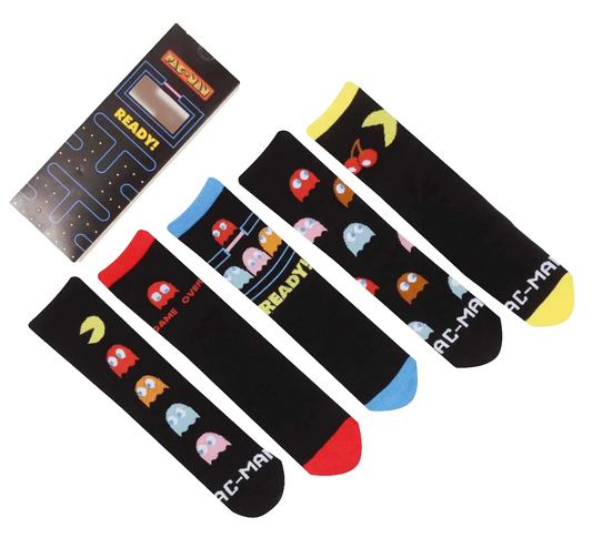 Pacman Socks 5pck
