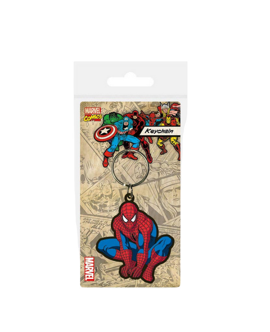 Spiderman Rubber Keyring