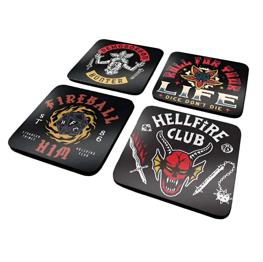 Stranger Things 4 Coaster Set