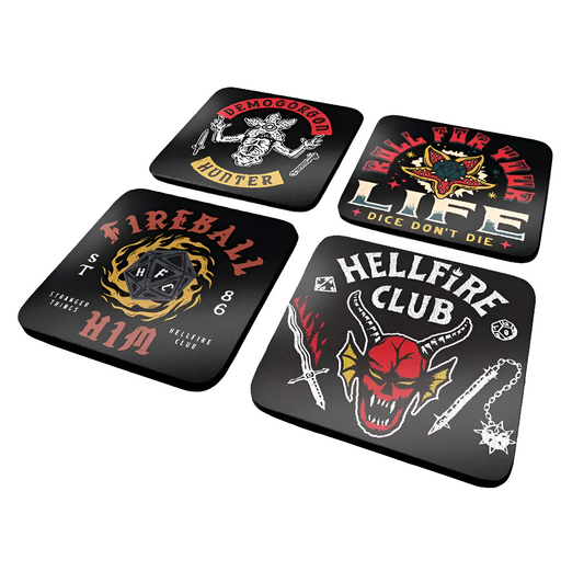Stranger Things 4 Coaster Set