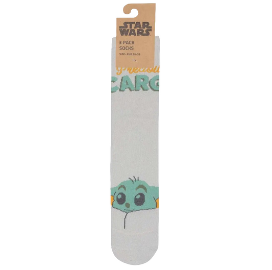 Disney Mandalorian Grogu Socks 3pck