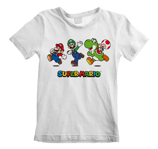 Kids Nintendo Super Mario Characters T-shirt