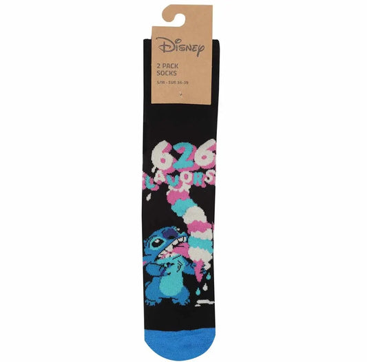 Disney Stitch Socks 2Pck