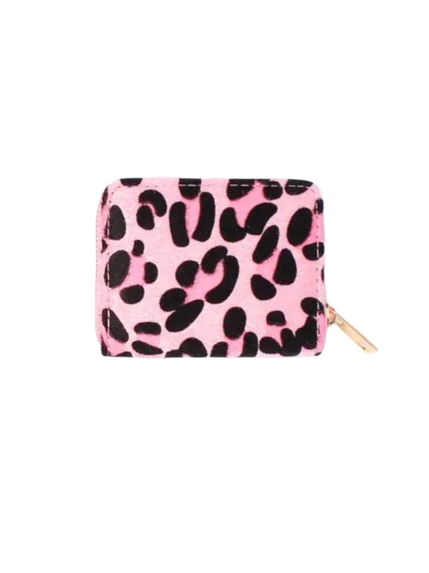 Opard Print Fabric Purse
