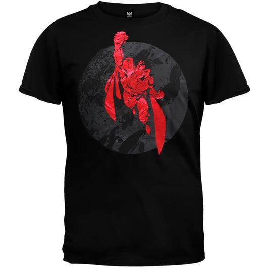Superman Flying Mens T-shirt