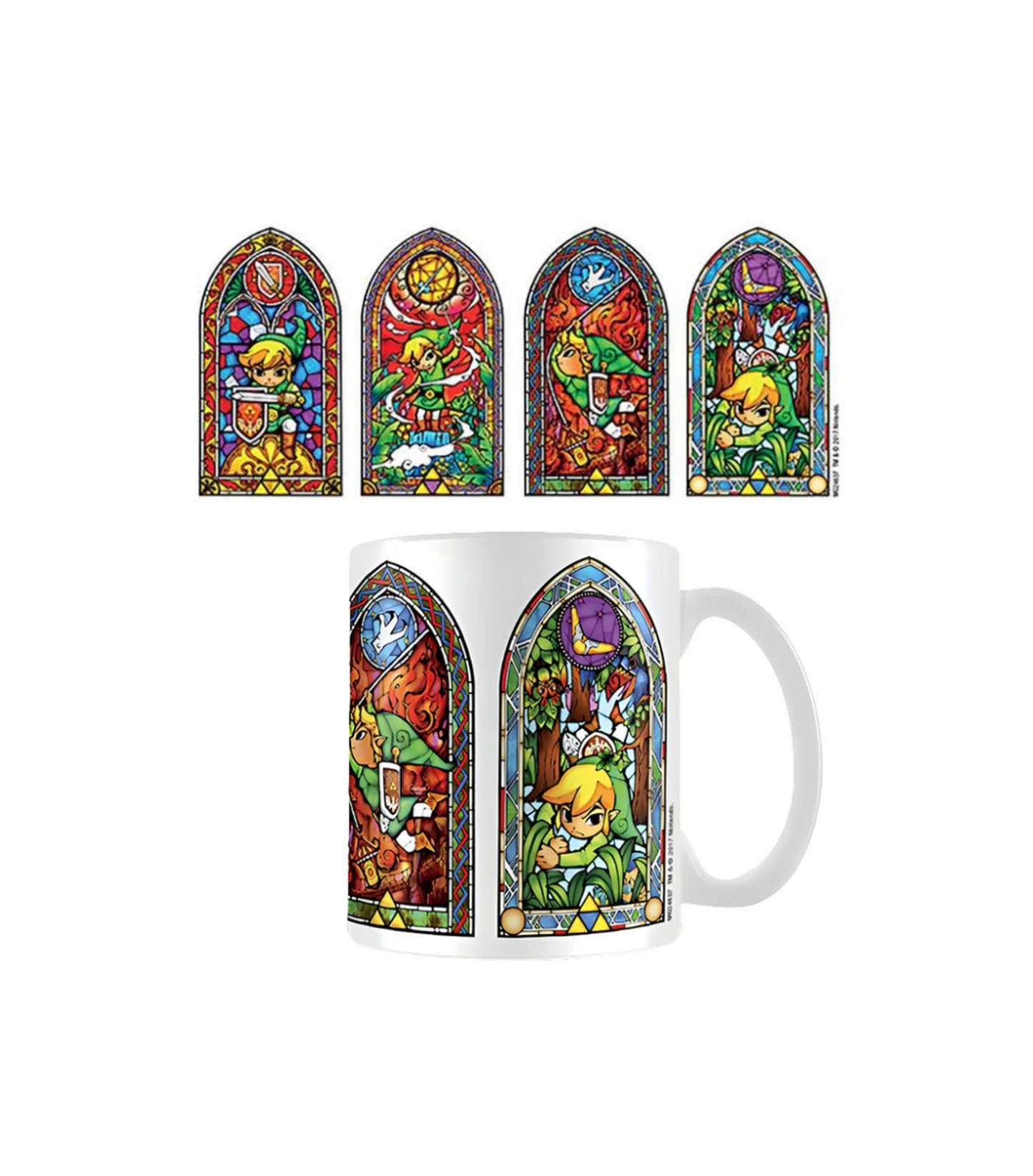 Legend Of Zelda Stained Glass Windows Cup