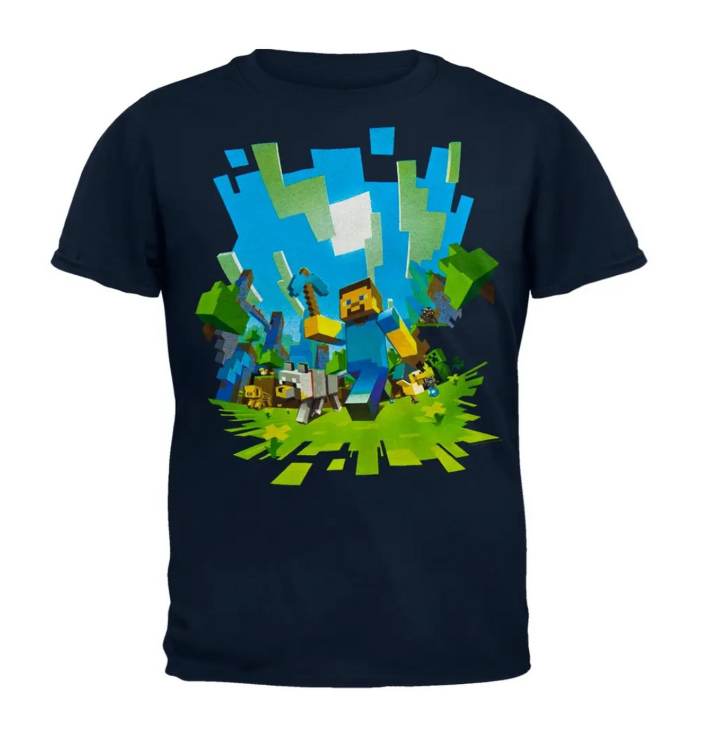 Kids Minecraft Big Adventure T-shirt