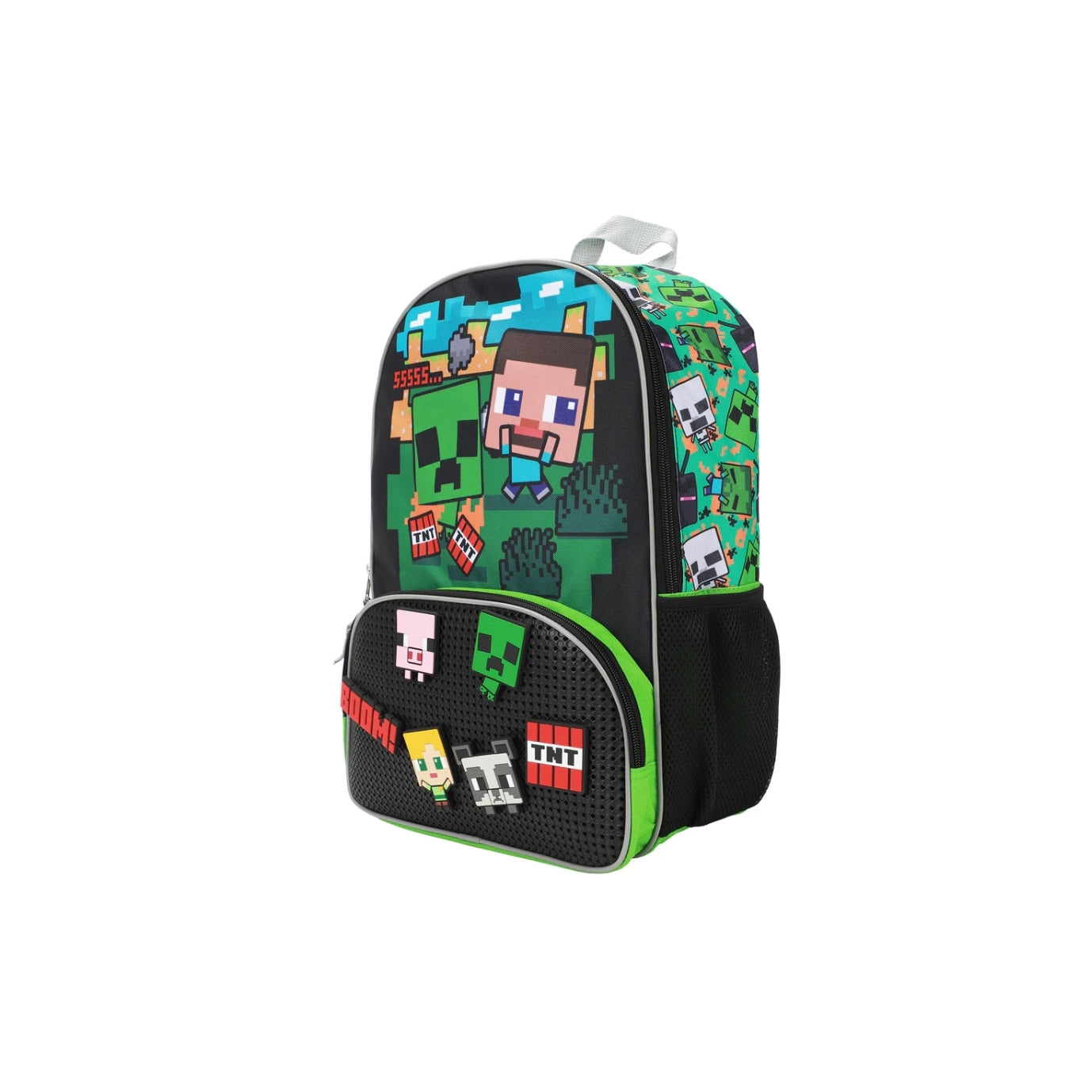 Minecraft Icon Patches Youth Backpack