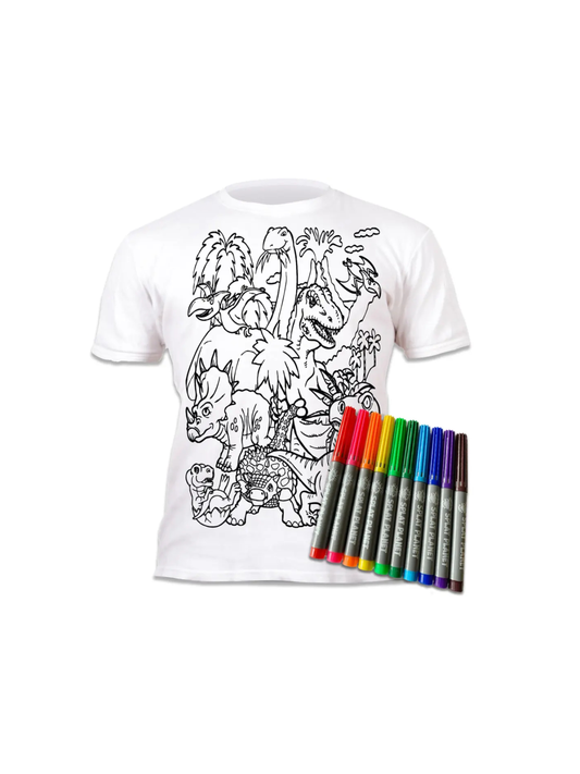 Splat Colouring T-shirts