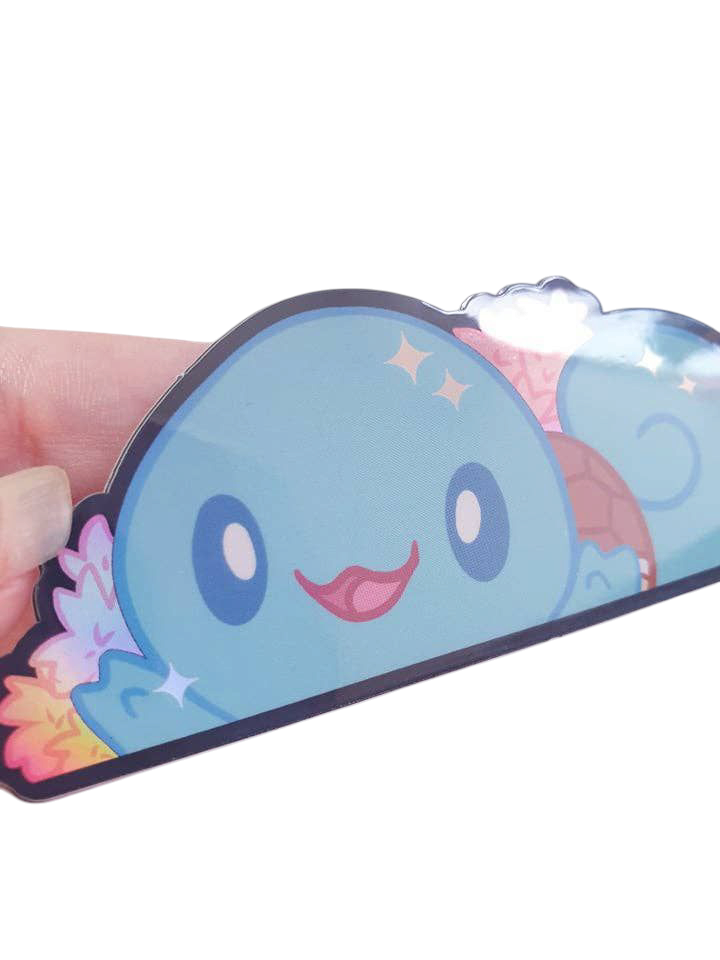 Pokémon (Squirtle) Peeker Vynil Sticker