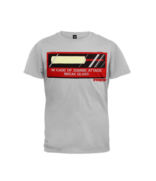 Shaun Of The Dead Break In Case Of Emergency T-shirt