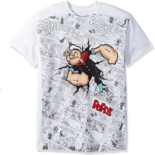 Popeye - Breakout Mens T-shirt