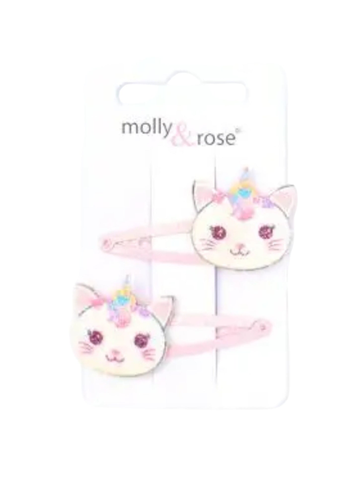 Glitter Animal Hair Clips