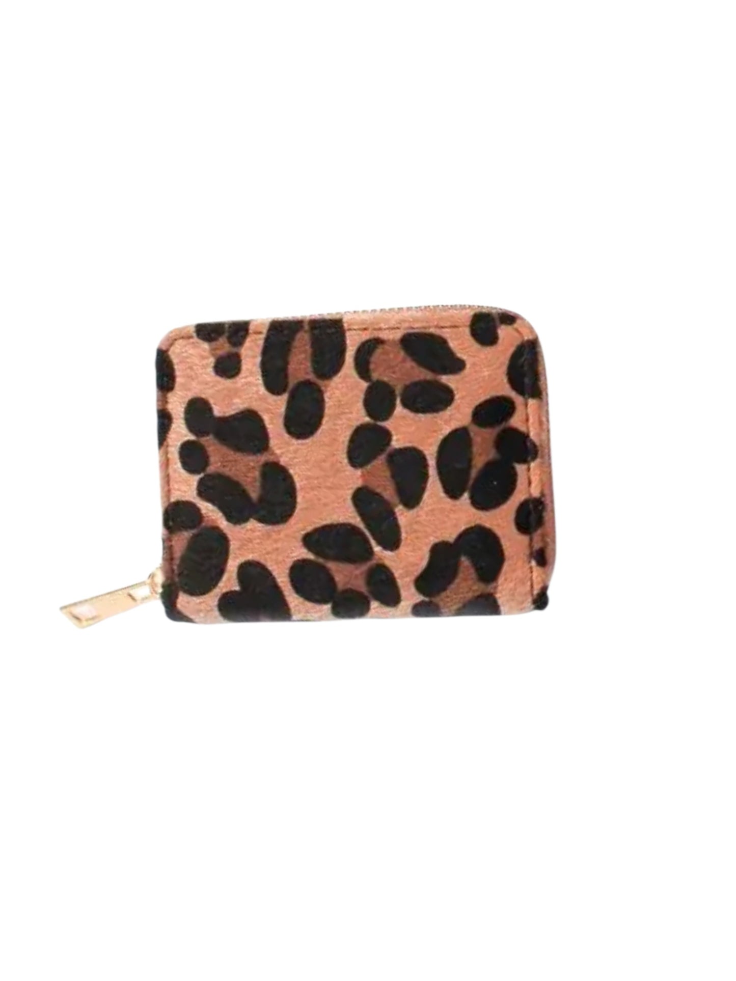 Opard Print Fabric Purse