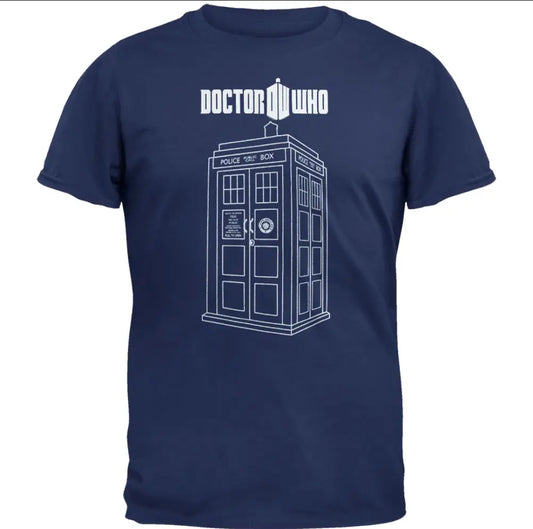 Dr Who Tardis T-shirt