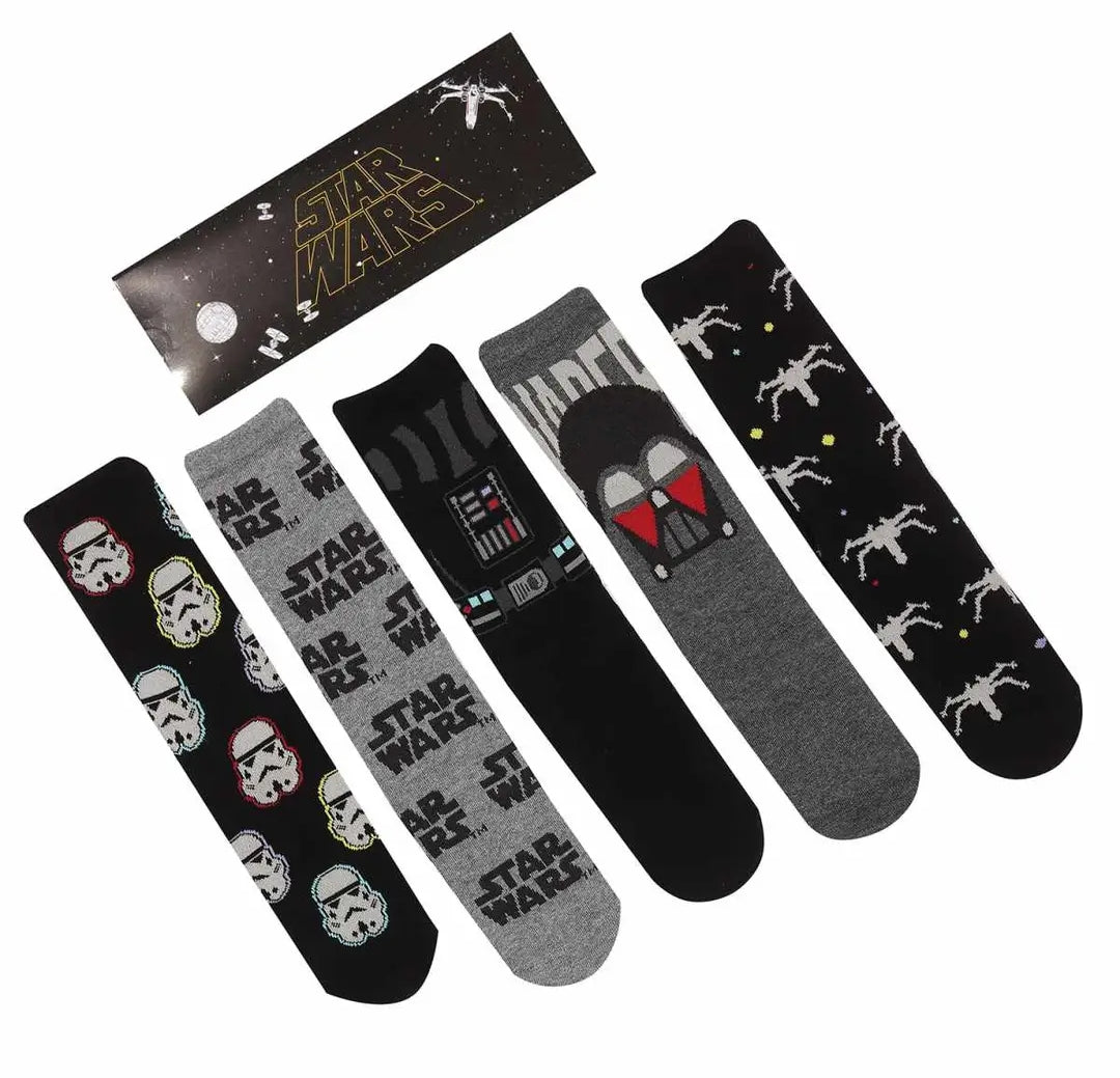 Disney Star Wars - Dark Side Socks 5Pck