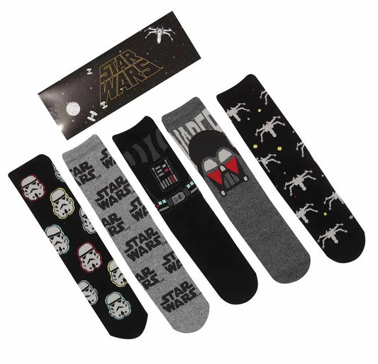 Disney Star Wars - Dark Side Socks 5Pck