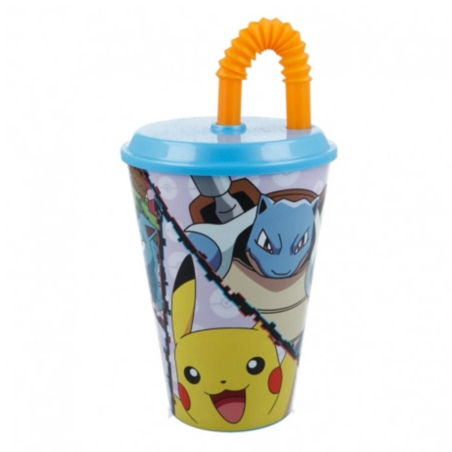 Kids Plastic Straw Cups