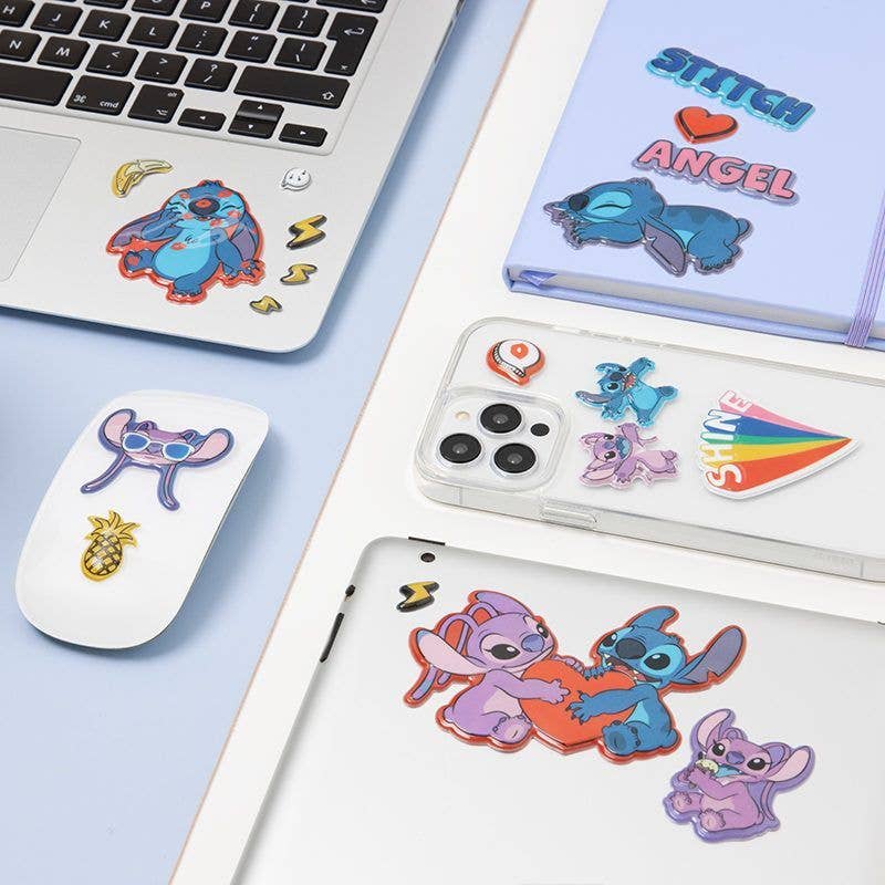 Stitch Puffy Gadget Decals