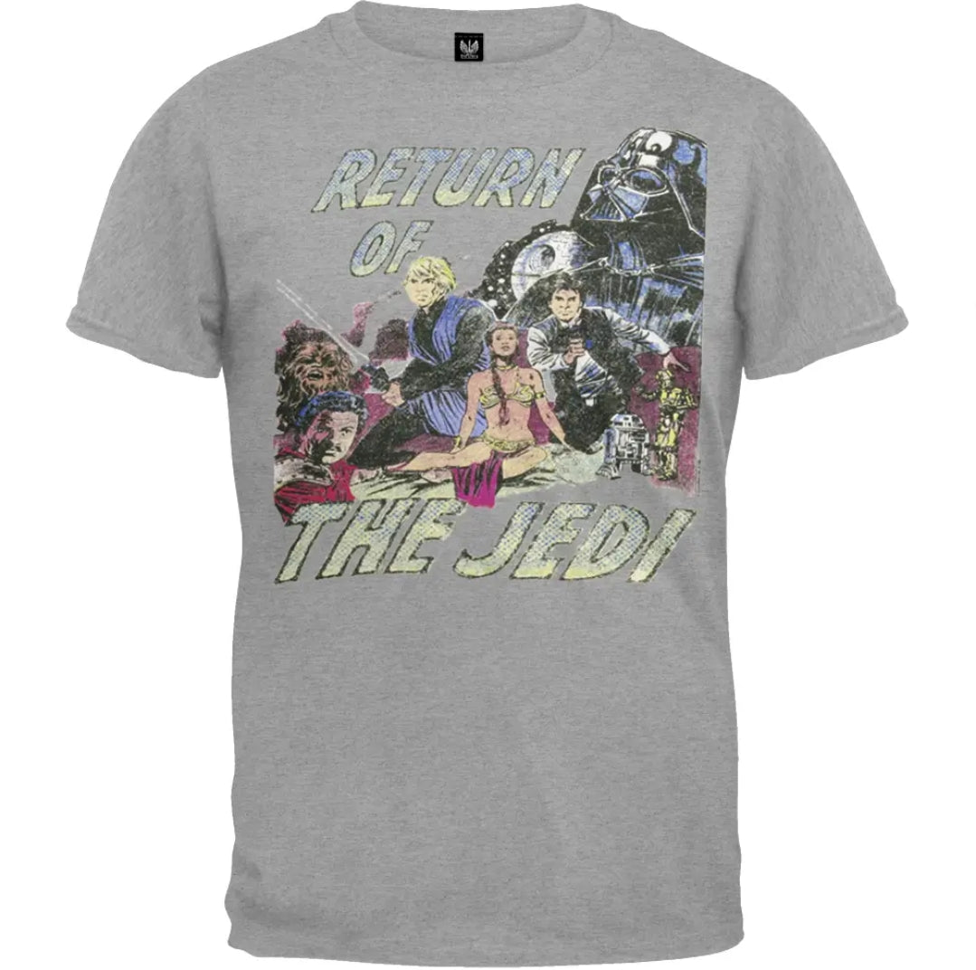 Star Wars Jedi Comic Art Mens T-shirt