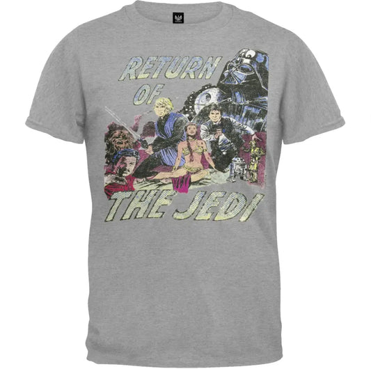 Star Wars Jedi Comic Art Mens T-shirt