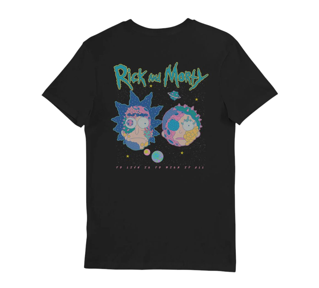 Rick & Morty To Live Is To T-shirt