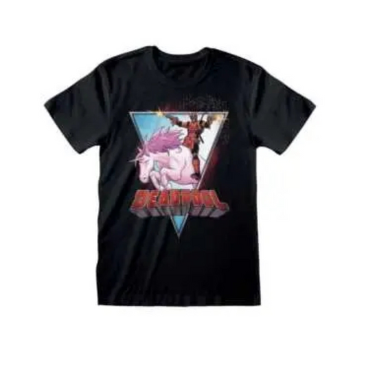 Marvel's Deadpool (Riding A Unicorn) T-shirt