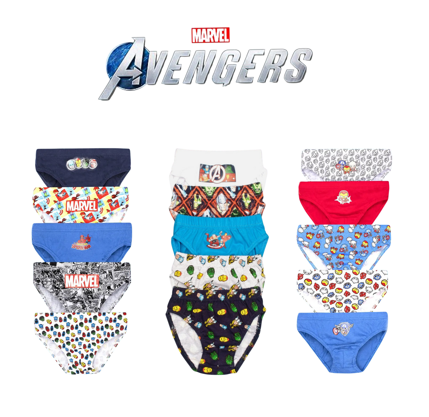 Kids Marvel Avengers Underwear