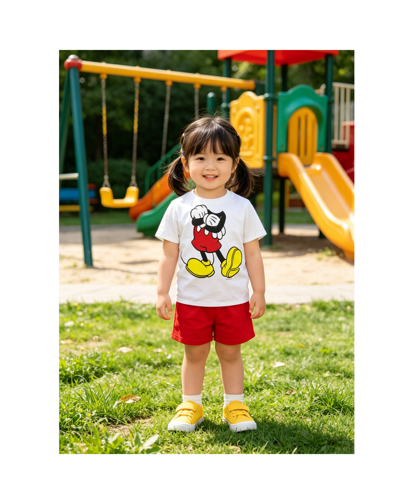 Kids Mickey Mouse 'Body' T-shirt (5-6yrs)
