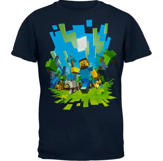 Minecraft Big Adventure Kids T-shirt